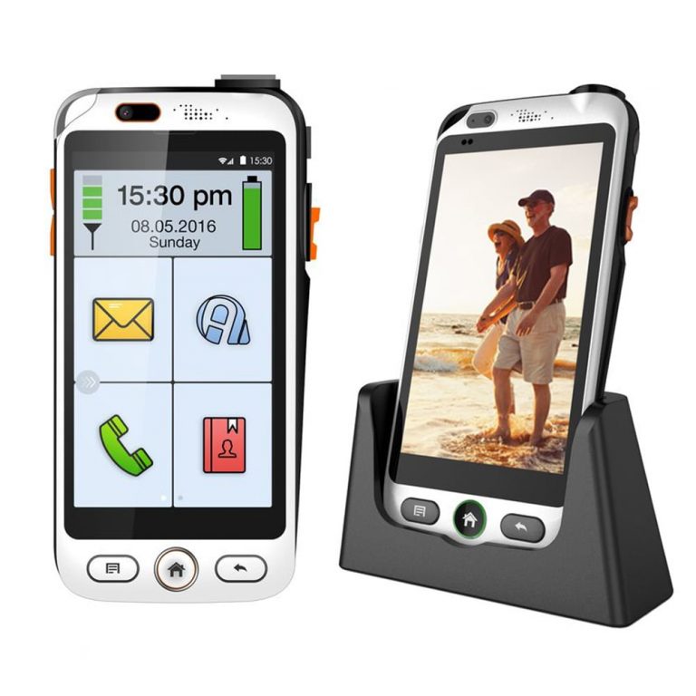 M40 4G Large Screen Smart Phone for Seniors FanmiSenior